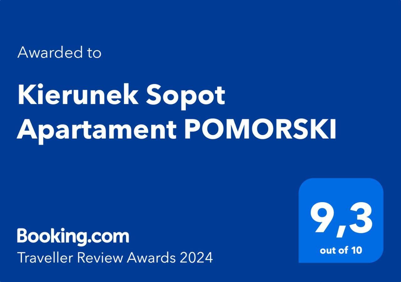 Kierunek Sopot Apartament Pomorski エクステリア 写真
